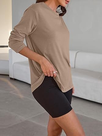 Trendy Queen Oversized Long Sleeve Tee