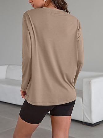 Trendy Queen Oversized Long Sleeve Tee