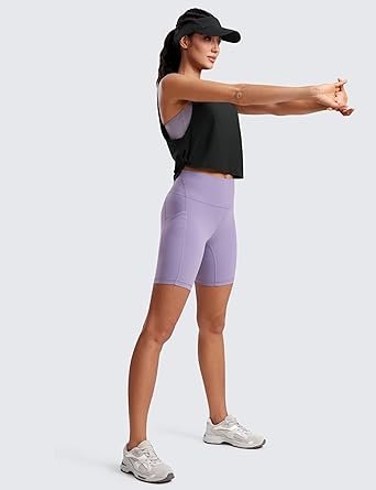 CRZ YOGA Pima Cotton Cropped Tank