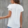 Blooming Jelly Women's White Blouse