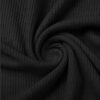 POPZONE Women's Ribbed Knit Tee