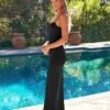 LILLUSORY Women's Bodycon Maxi Dress