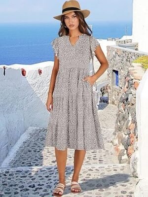 ANRABESS Womens Summer Dress