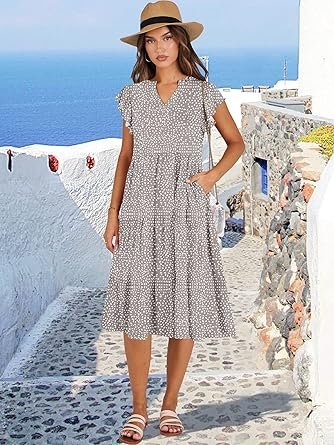 ANRABESS Womens Summer Dress