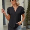ANRABESS Women's Ruffle Blouse