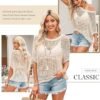 Dokotoo Women's Summer Crochet Sweater